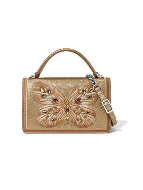Brighton Sydney Butterfly Brielle Mini Bag Regular MSRP:$385 Style: H1643G NWT